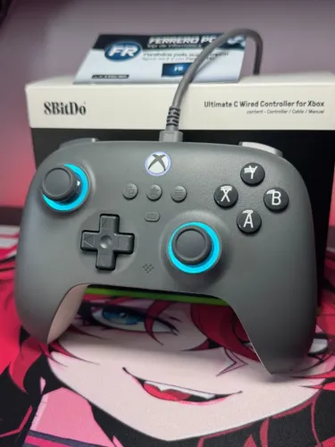 Controle 8BitDo Ultimate C XBOX/PC RGB Hall Effect