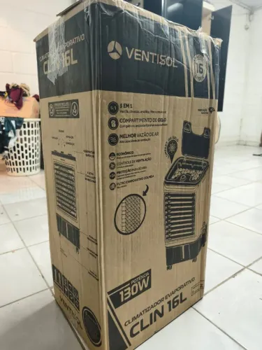 Climatizador evaporativo VENTISOL 16 Litros 130W (NOVO)