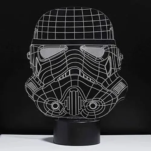 Stormtrooper Wireframe Light Luminária