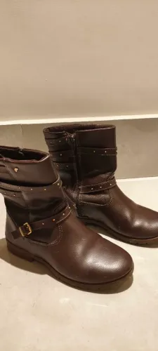 Bota couro Pampili 32