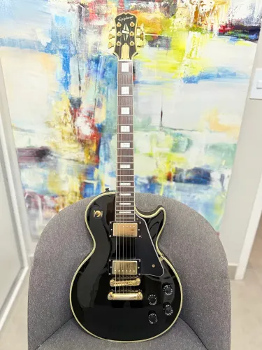 Epiphone Les Paul Custom 50th Anniversary 2002 Korea #1492/2002 Raríssima