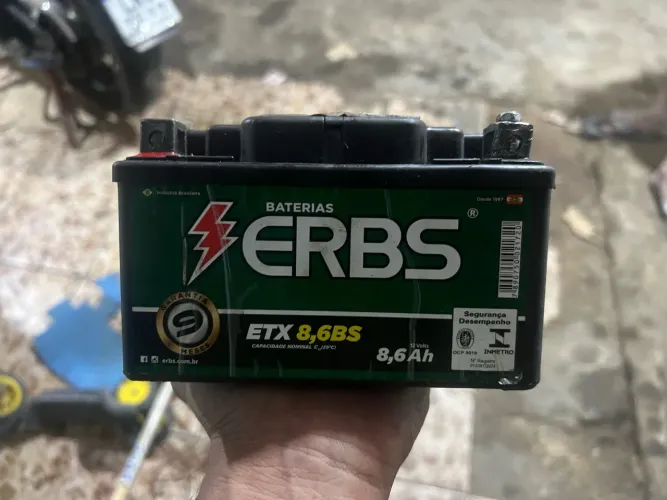 Bateria de Moto ERBS 