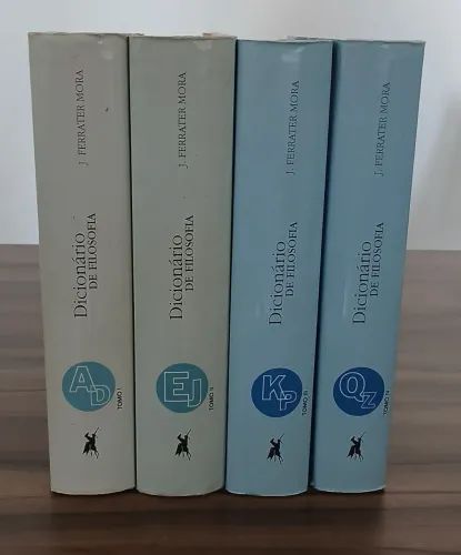 Dicionário de Filosofia - 4 Vol.: Tomo I ao IV