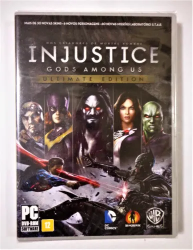 Jogo para PC - Injustice Ultimate Edition - mídia física (Lacrado - Steam)