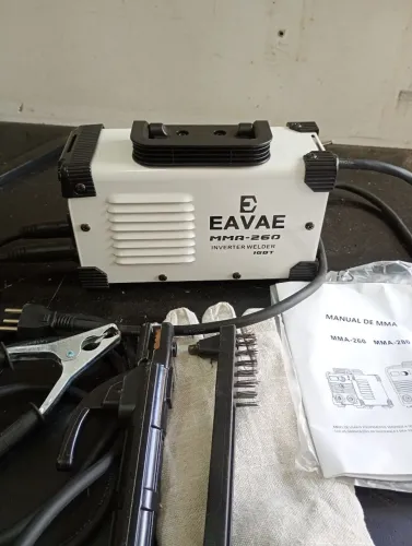 Máquina inversora solda 260a