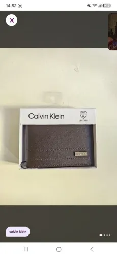 Carteira Masculina Calvin Klein Marrom