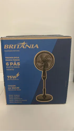 Ventilador de Coluna Britânia 30 cm