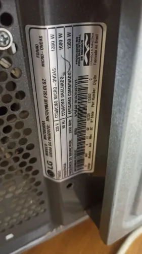 Micro-ondas LG MH7093BRA - 30 Litros (220V)