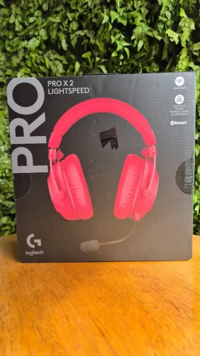 Headset Gamer Logitech G Pro X 2 Lightspeed Magenta (Usado)