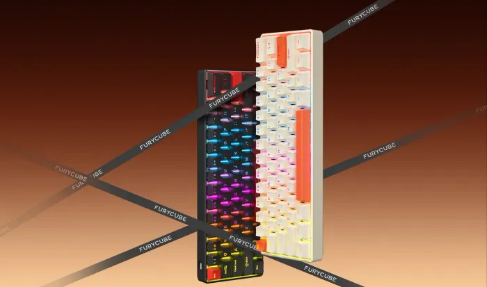 Teclado mecânico 60% com switch extra