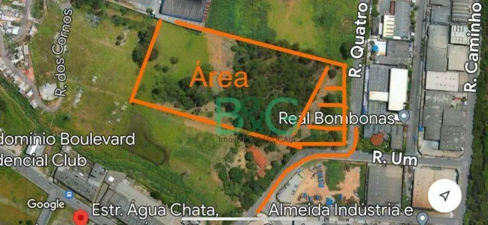 Terreno à venda, 21 m² por R$ 13.000.000,00 - Água Chata - Guarulhos/SP