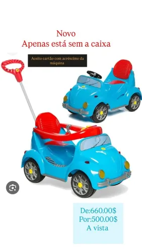 Fusca calesita (novo)sem embalagem 