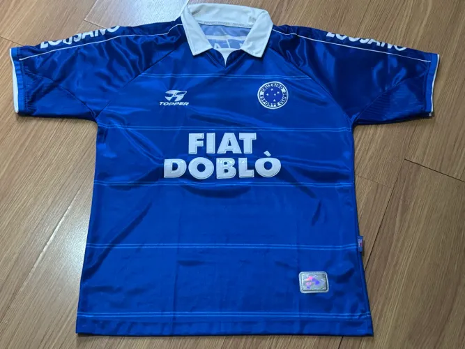 Camisa Cruzeiro 3º uniforme 2002/03 Topper Fiat Doblò