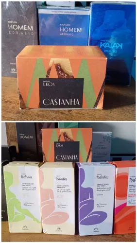 Perfumes masculino e femininos sabonetes uso pessoal e para presente
