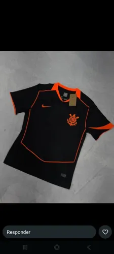 Camisa do Corinthians preta