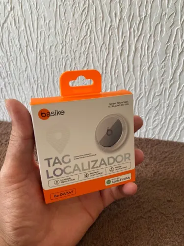 TAG LOCALIZADOR BASIKE BA-DW347 - COMPATÍVEL COM APPLE FIND MY