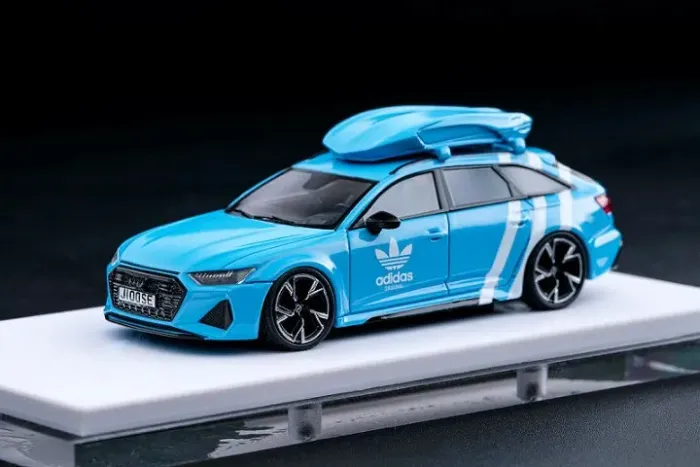 Audi RS6 "Adidas" - Refine Emotions - 1/64 - Não Hot Wheels