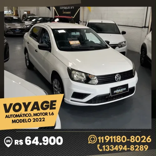Volkswagen Voyage 1.6 MSI Flex 16V 4P AUT 2022