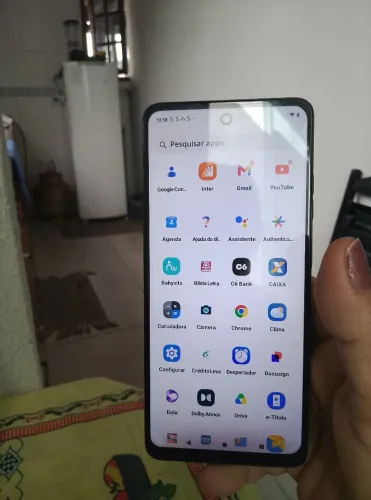 Moto GO4s tela original vai com película e capinha