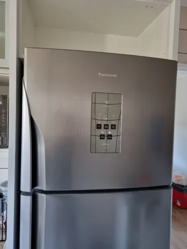 Geladeira Panasonic Frost Free 435L Duplex Aço Escovado