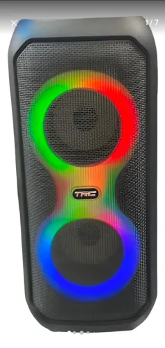 Caixa De Som Amplificada Com Bluetooth/ rádio 120w-Trc  