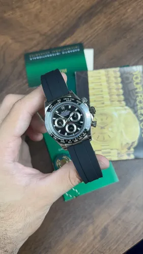 Relógio Rolex Daytona Black Oysterflex