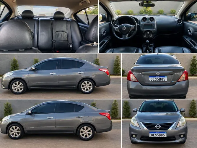 Nissan Versa SL 1.6 16V Flex Fuel 4P Mec. 2014