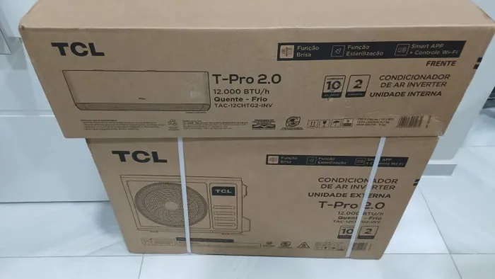Ar Condicionado Novo 12.000 BTUs Quente e Frio 