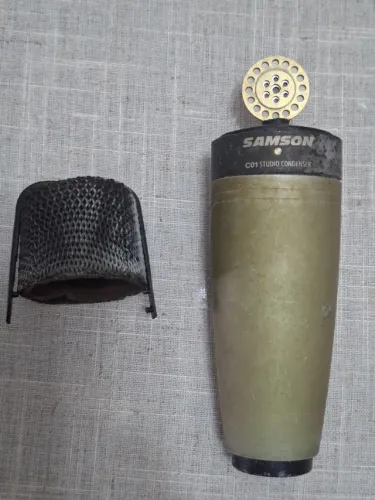 Microfone Samson C01 Condensador + Cabo XLR + Suporte
