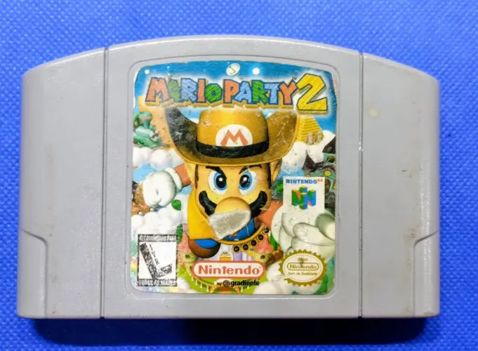 Cartucho Nintendo 64 original Mario Party 2