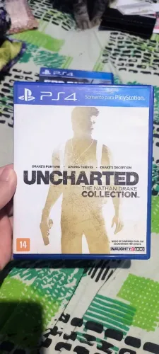Jogo de PS4 UNCHARTED THE NATHAN DRAKE COLLECTION Midia Física