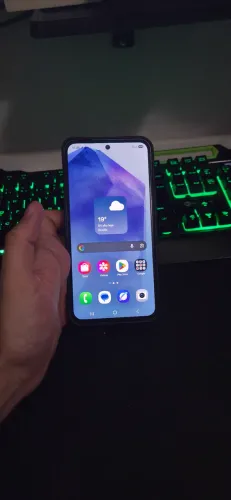 A55 usado 128 gb funcionado inteiro 