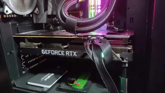 Placa de vídeo RTX3070 8gb Tuf Gaming