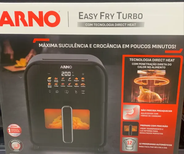 Fritadeira Sem Óleo Air Fryer Arno