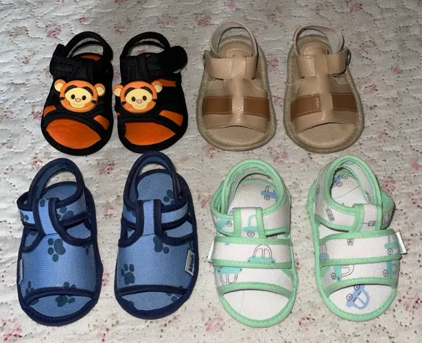 Sandália para bebê 
