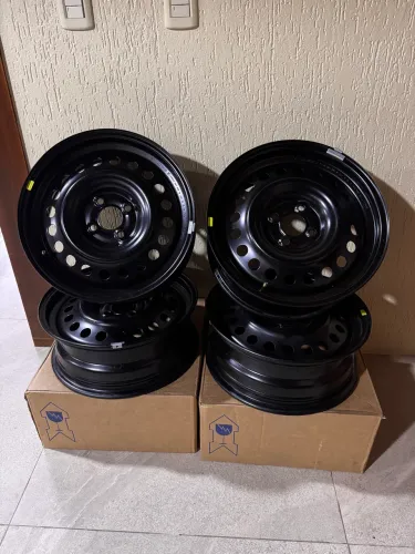 Rodas de ferro aro 16 4x100 Nissan estepe