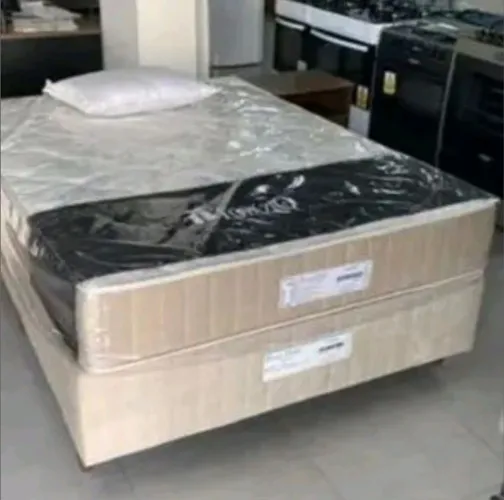 Cama box box molas ensacadas pronta entrega scalibul