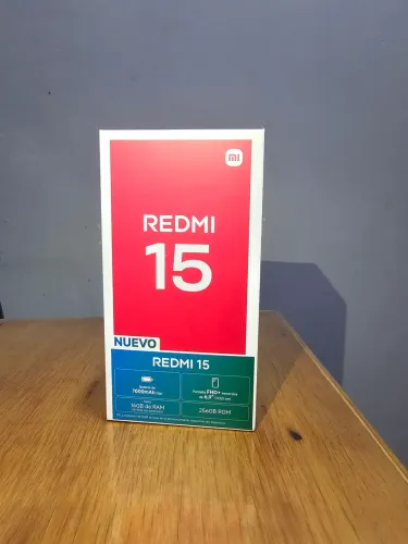 Celular redmi 15 black 8Gb RAM 256 Gb