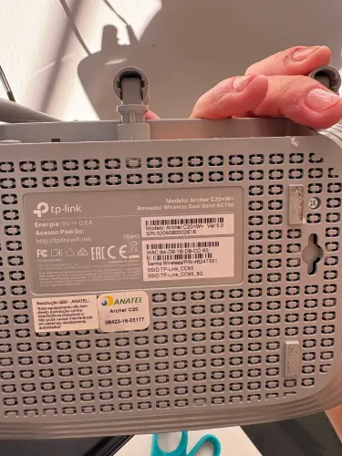 Roteador TP-LINK Archer C20W AC750