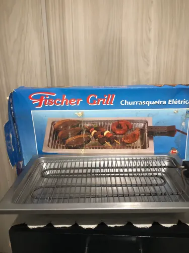 ? Churrasqueira Elétrica Fischer Grill - 220V ?