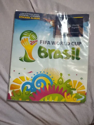 Álbum copa 2014 completo e com capa 