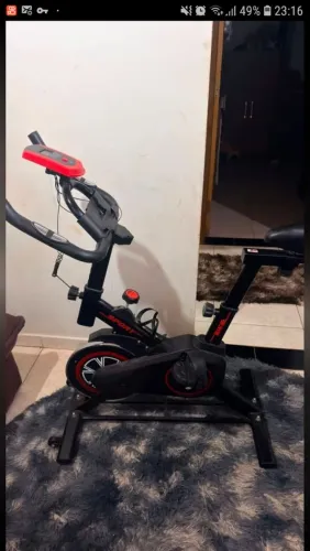 Vendo bicicleta ergométrica de ginástica nova usada poucas vezes 