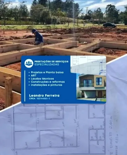 Engenheiro Civil - Construções, Reformas e Acompanhamento de Obras
