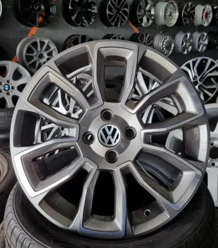 Jogo de rodas Saveiro G7 aro 17 4x100