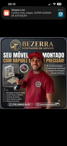 Montagem de Móveis em Geral