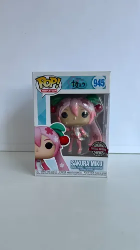 Funko Pop Sakura Miku Cherry Blossom 945 - Selo Special Edition