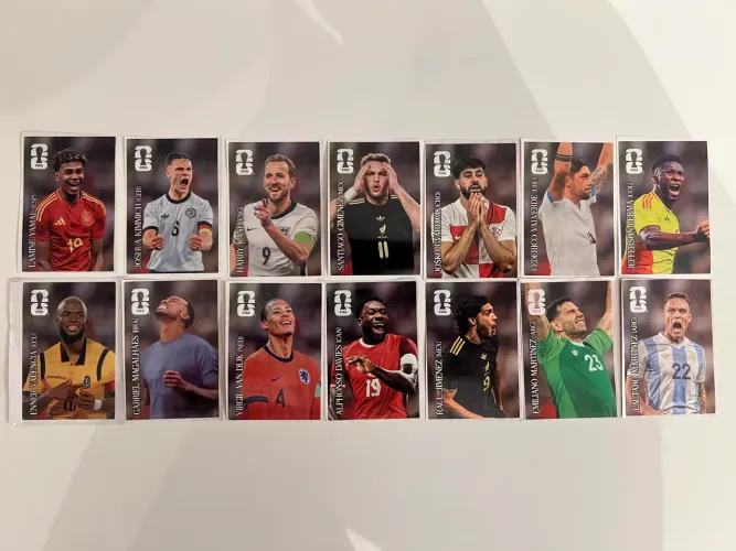 Figurinhas Copa do Mundo 2026 Coca Cola COMPLETA