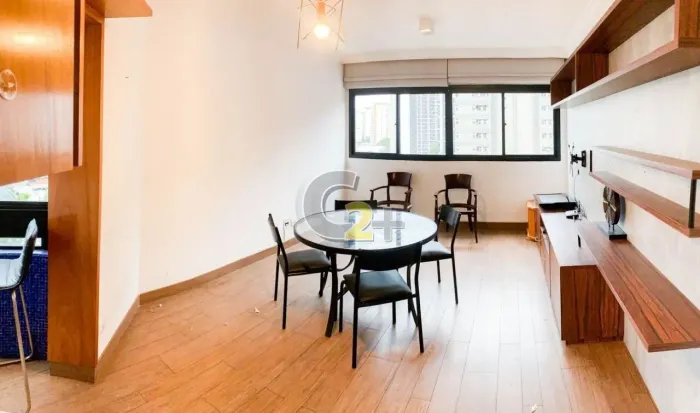 Apartamento para locação, Vila Olímpia, 2 quartos, 2 vagas , imobiliado