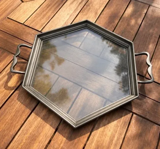 Bandeja de Estanho (Pewter)