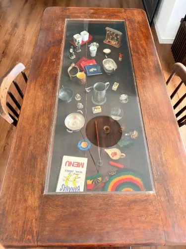 Mesa de madeira nobre peça única feito à mão